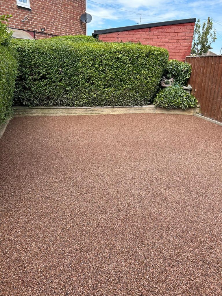 New Resin Patio