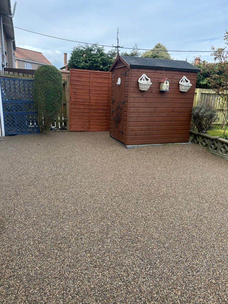 New Resin Patio