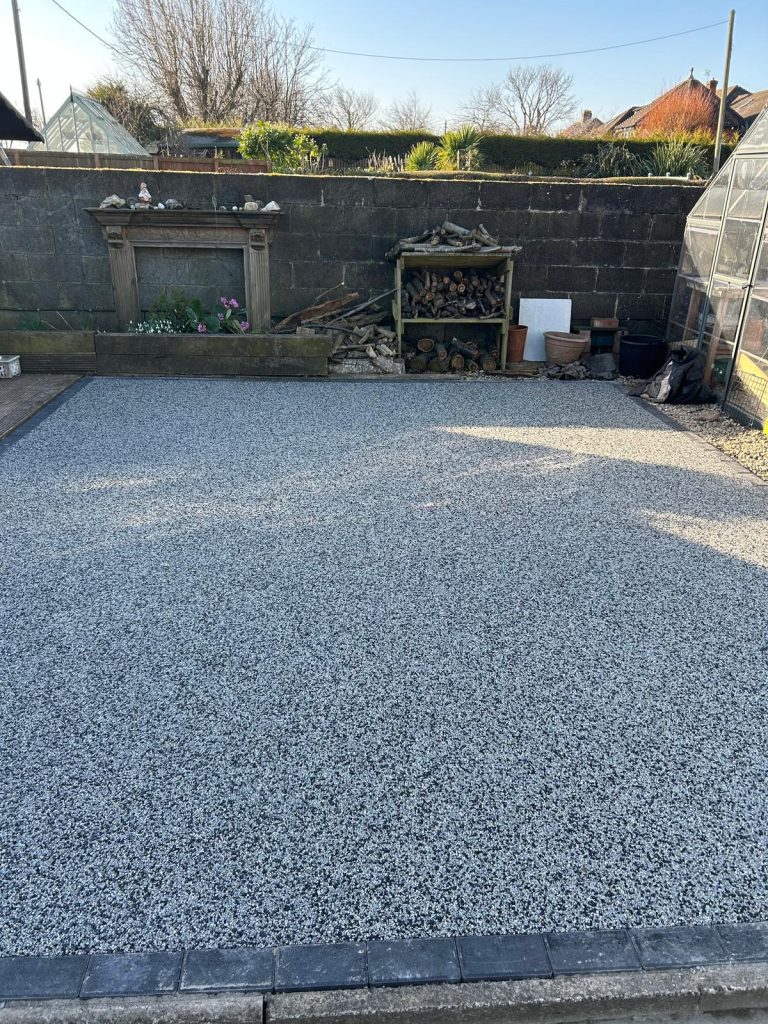 New Resin Patio